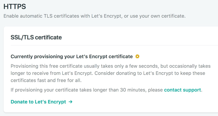 Netlify Provisioning