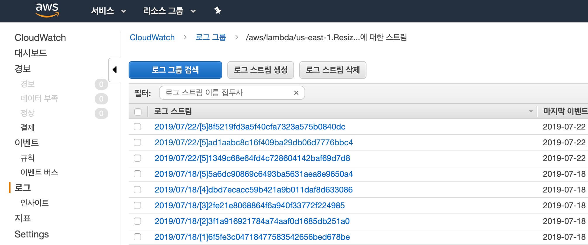 CloudWatch Logs