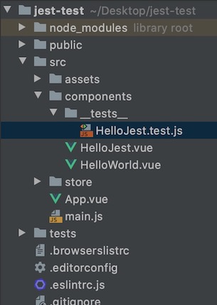 First test directories